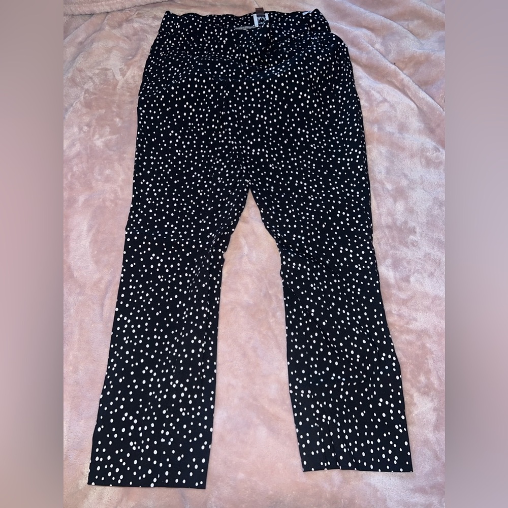 Polkadot business pants